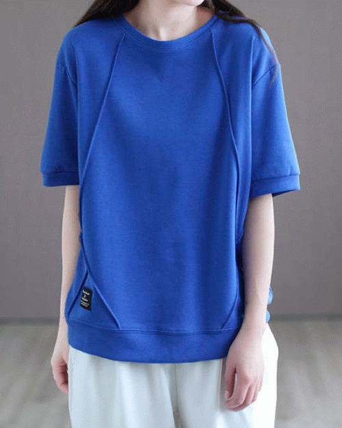디크 반팔 맨투맨 티셔츠1+1